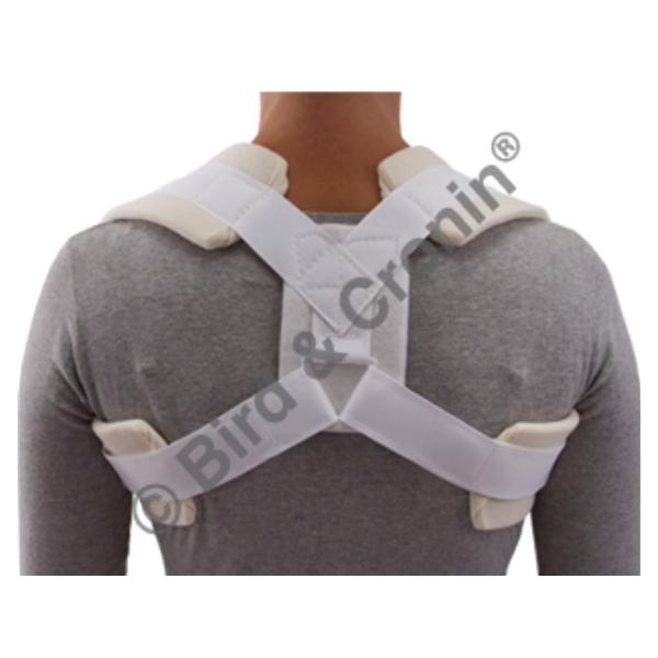 Bird & Cronin Brace Comfor Adult Clavicle Felt White Size Medium Ea - 0814-1233
