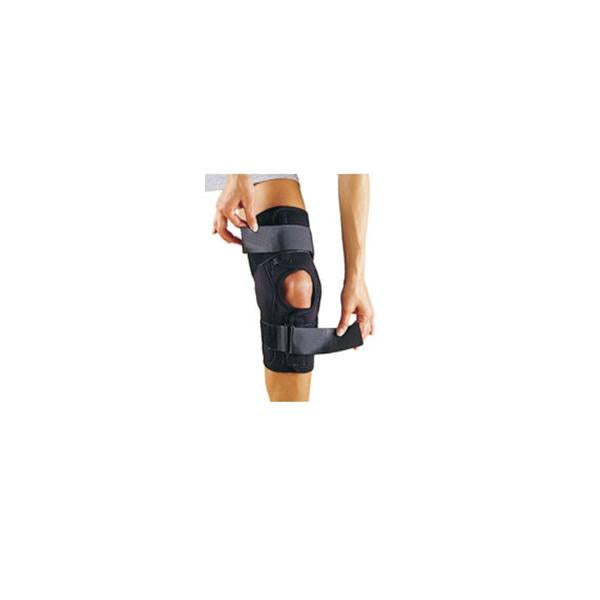 Hely & Weber Brace Orthosis Knapp No Swet Knee Elastacized Straps Black Size 12" Small Ea - 7656-BLK-S