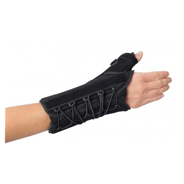 DJO Splint Quick-Fit W.T.O. Adult Wrist/Thumb Nyl/Fm Blk Sz Osfa Left/Universal Ea - 79-87490