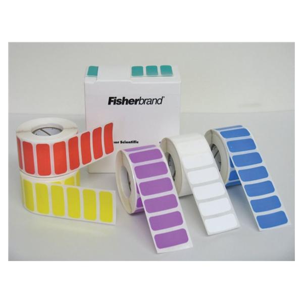 Fisher Scientific Co. Microscope Slide Label .87X.87 Clear With Document Pouch/ Pocket 1000/Pk - 15910