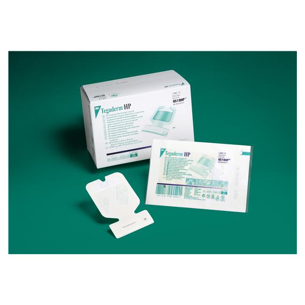 3M Healthcare Dressing Transparent Tegaderm Cloth 2-3/8X2-3/8 Sterile Transparent Lf 400/Case - 9519HP