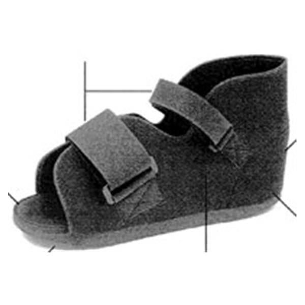 Darco International Inc Boot Polycast Health Design Nylon Blk Non-Skid Sole Men 12.5-14 Size X-Large Ea - HD-CB-PC6