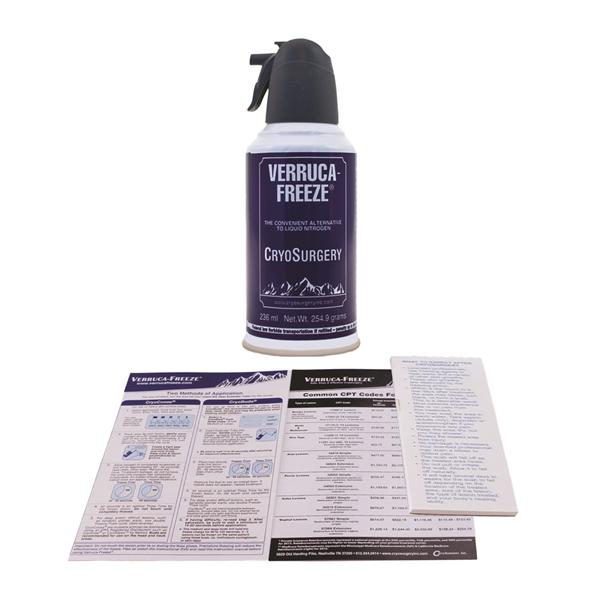 Cryosurgery Inc Canister Replacement Verruca Freeze 100 236Ml Ea - VFL100