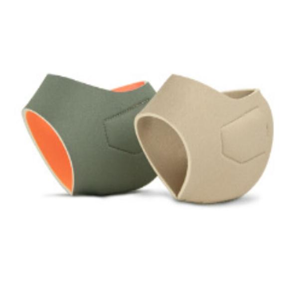 Brownmed Pad Heel Hugger Steady Step Standard Neoprene/Gel Men <6/Women <8 Flesh Sz Sm Ea - 50071