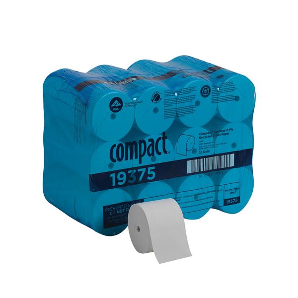 Georgia Pacific Toilet Tissue Compact White 1000 Sheets 2 Ply 36Rl/Ca - 19375