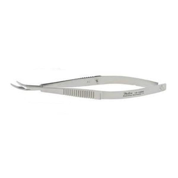 Miltex-Integra Scissors Surgical Castroviejo 4-1/2" Blunt Angled Left Stainless Steel Ea - 18-1562