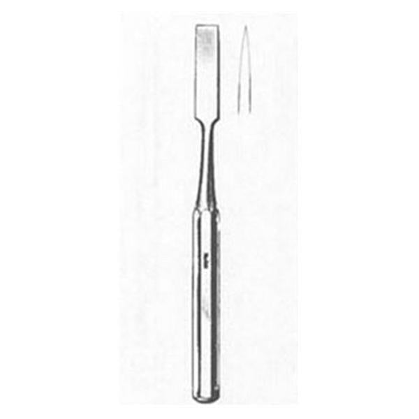 Miltex-Integra Osteotome Hibbs 9" Straight 3/4" Tip Stainless Steel Reusable Ea - 27-446