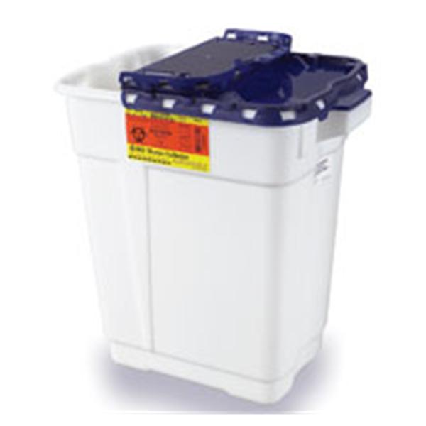 Becton-Dickinson Container Sharps 9Gal Large Plastic Blue/White 8/Ca - 305634
