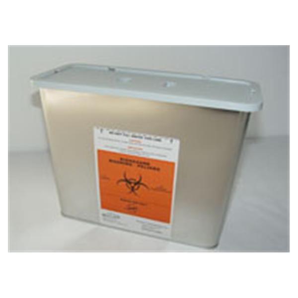 Bio Medical Technology Solutns Container Biohazard 5.4Qt Red/Black Symbol 2 Parts 20/Ca - D2RB200