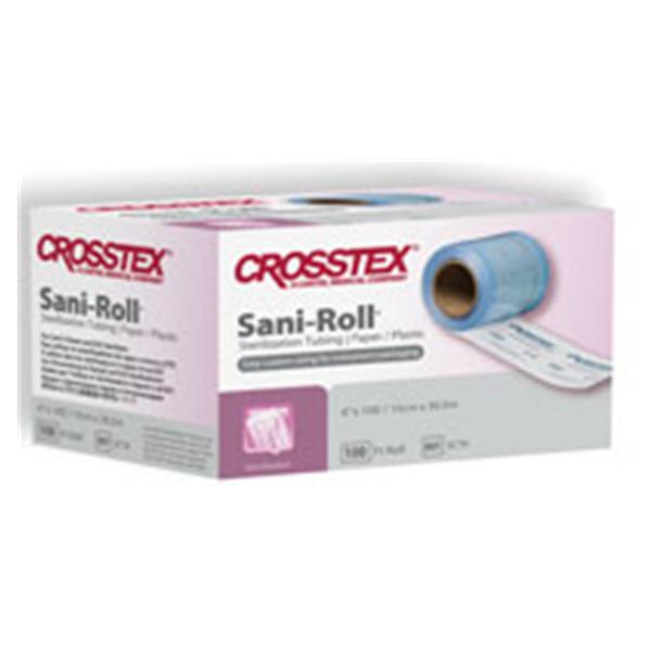 Crosstex International Tubing Sterilization Sani Rolls Triple Seal 2 In X 100 Feet Wht/Blu 100Ft/Rl - SCT2
