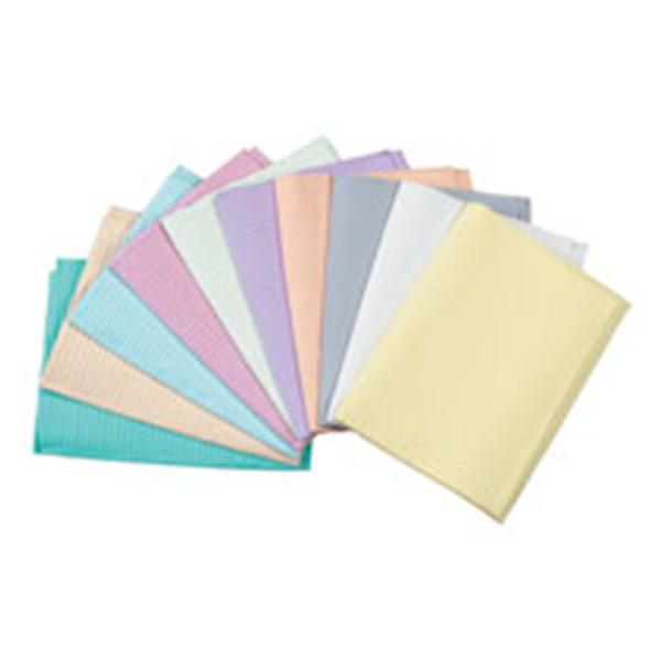 Crosstex International Towel Patient Advantage Plus 18 In X 13 In Aqua 3 Ply Tissue / Poly 500/Ca - WPXAAQ