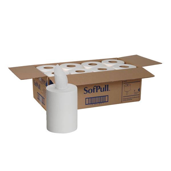Georgia Pacific Towel Roll Sofpull 1 Ply Paper 7.8 In X 12 In White 8/Ca - 28125