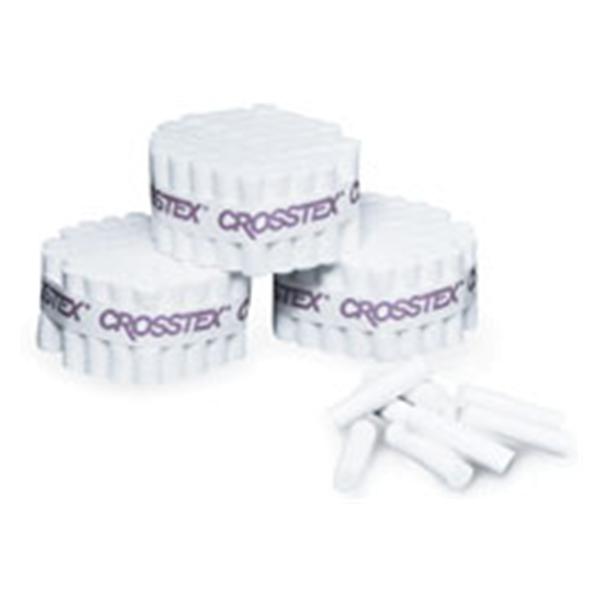 Crosstex International Cotton Roll Premium Medium Size 2 Non Sterile 0.375 In 1.5 In 2000/Bx, 12 Bx/Ca - 1078495