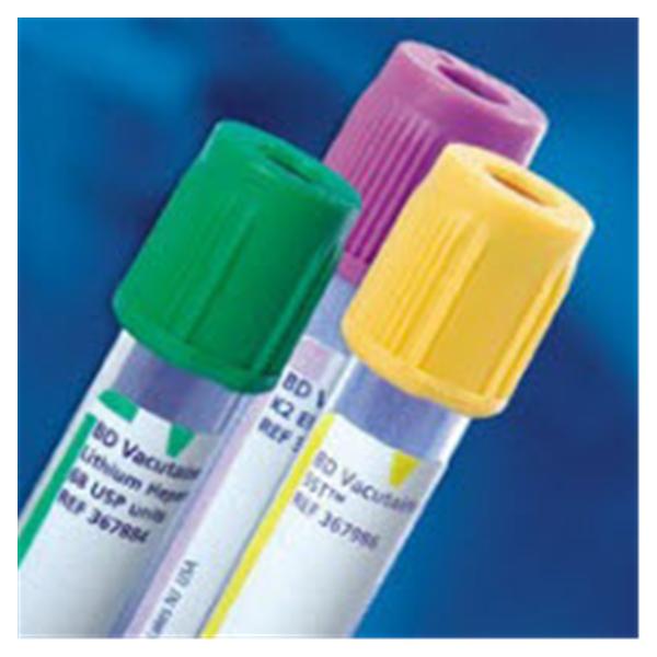 Becton-Dickinson Tube Ven Bc Vacutainer Plus Pst 8Ml 16X100 Plmr Gl/Lthm Hep Grn/Gry 100/Package - 2687104