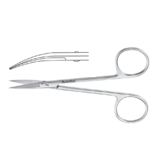 Miltex-Integra Scissors Iris Meister-Hand 4" Curved Stainless Steel Ea - MH5-302