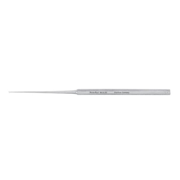 Miltex-Integra Curette Ear Buck Meister-Hand 6-1/2" #2 Circular Blunt Tip Straight Ss Ea - MH19-286