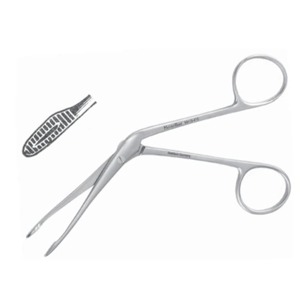 Miltex-Integra Forcep Dressing Hartman Meister-Hand 5" 2.5X6Mm Jaw Serrated Stainless Steel Ea - MH19-410