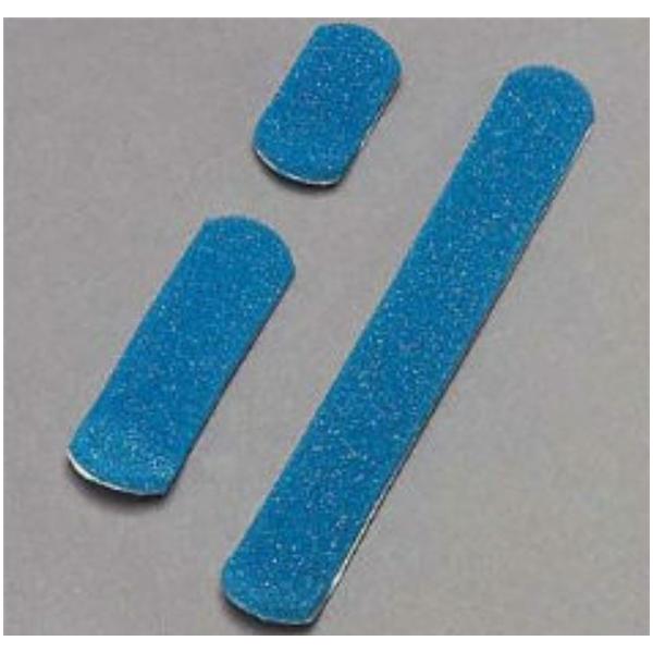 Brownmed Splint Protective Spoon Finger Aluminum/Foam Blue Size Medium 1/4" Thick 12/Pk - 11021