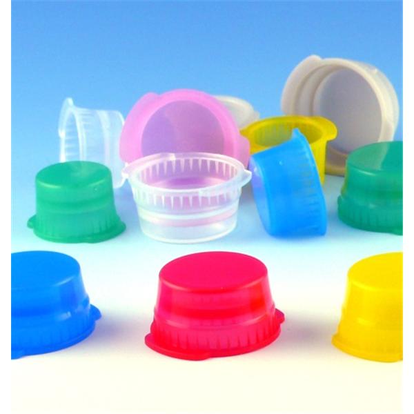 Globe Scientific Snap Cap Polyethylene Green 13Mm 1000/Bg - 113140G