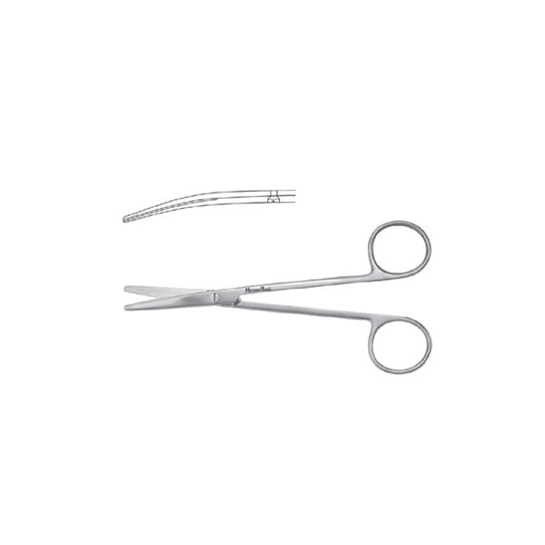 Miltex-Integra Scissors Metzenbaum Meister-Hand 7" Blunt/Blunt Curved Standard Tc Ea - MH5-182TC