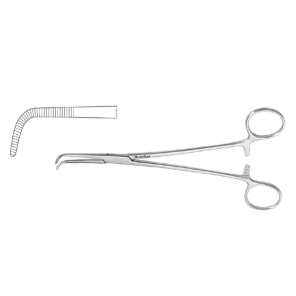 Miltex-Integra Forcep Kantrowitz Meister-Hand 7-1/2" Serrated Angled Right Stainless Steel Ea - MH25-836