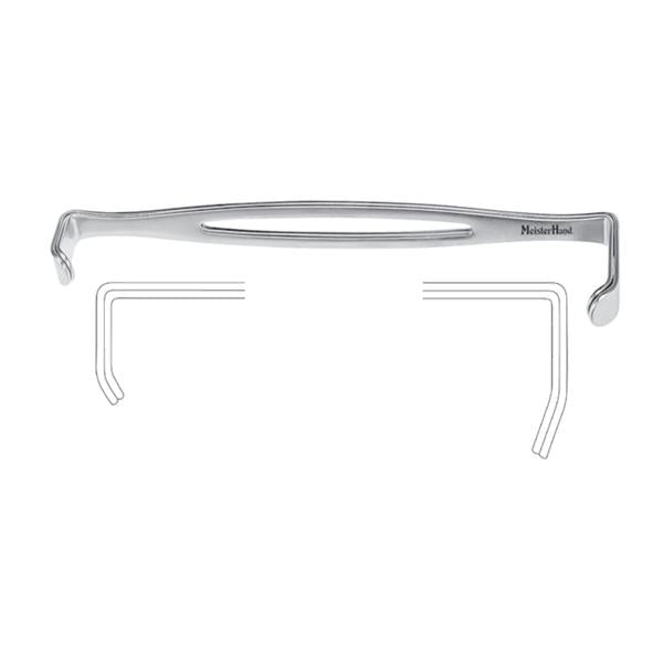 Miltex-Integra Retractor Us Army Meister-Hand 8-1/2" 2/Set Double Ended Stainless Steel 2/Pk - MH11-122