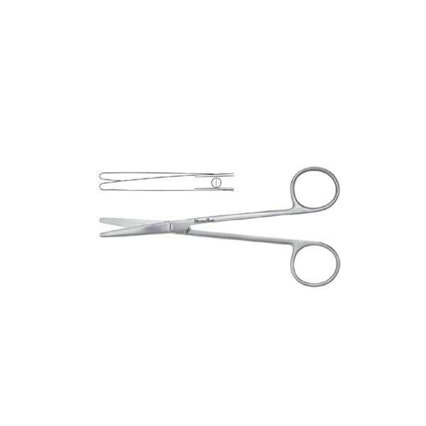 Miltex-Integra Scissors Metzenbaum Meister-Hand 5-1/2" Blunt/Blunt Straight Standard Tc Ea - MH5-179TC