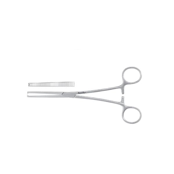 Miltex-Integra Forcep Kocher Meister-Hand 5-1/2" Serrated Straight 1X2 Teeth Stainless Steel Ea - MH7-66