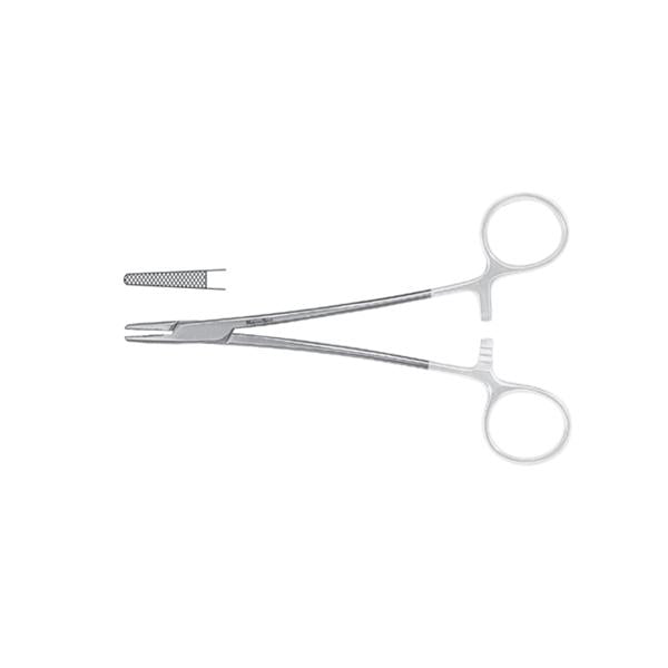 Miltex-Integra Holder Needle Crile-Wood Meister-Hand 6" Serrated Jaw Tungsten Carbide Ea - MH8-50TC