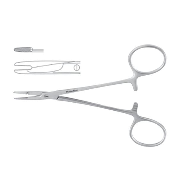 Miltex-Integra Holder Needle Olsen-Hegar Meister-Hand 4-3/4" Serrated Jaw Stainless Steel Ea - MH8-14
