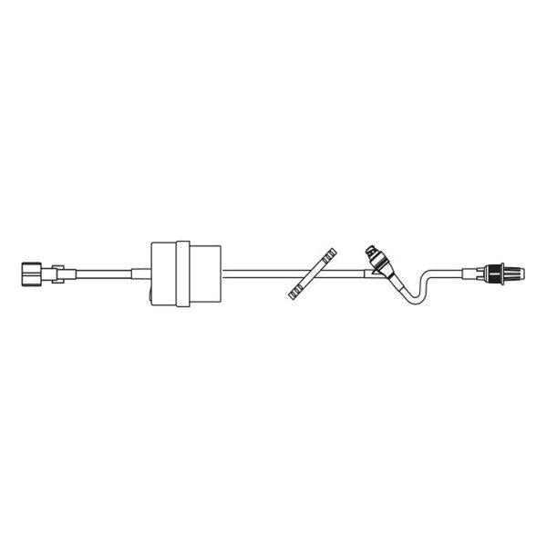 Baxter Healthcare Iv Extension Set Continu-Flo 19 M Ll Adptr/Clr Spk/Grav 48/Ca - 2C8891