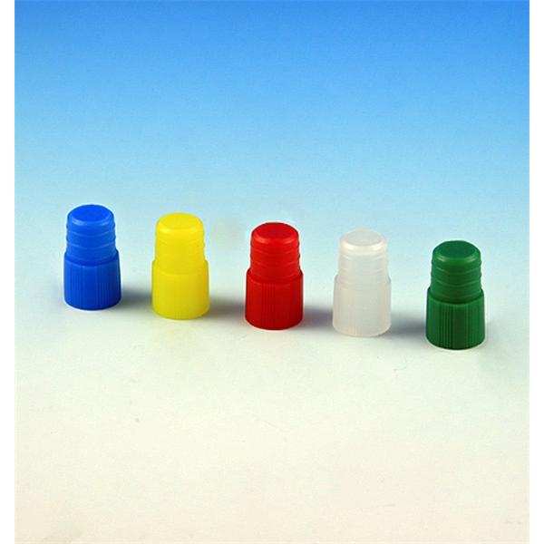 Globe Scientific Test Tube Flange Plug Cap Polyethylene Clear 12Mm 1000/Pk - 118139C