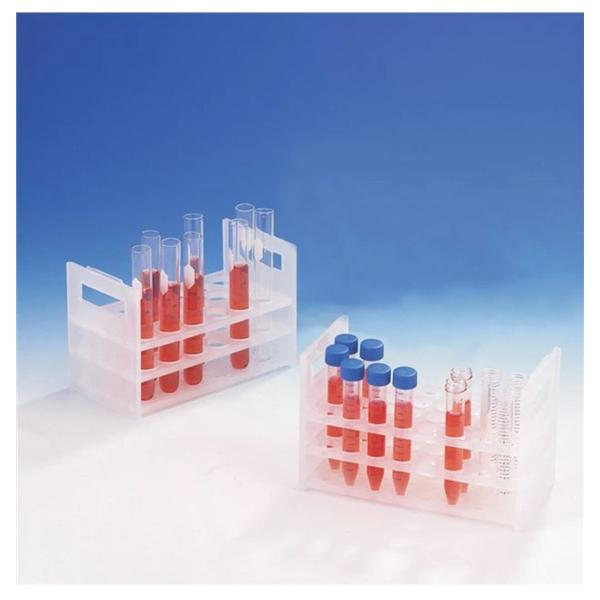 Bel-Art Products Sp Scienceware Test Tube Rack Heavy Duty 50 Place Natural Ea - F188560000