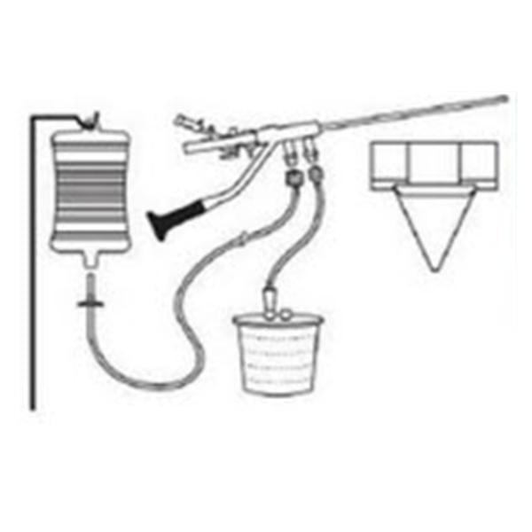 BR Surgical, Kit Hysteroscopy Basic W/ Hstrscpy Tubing, Ob Drp W/ Pouch, 800 Fld Cnstr 5/Bx - BR980-9500