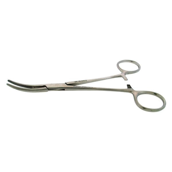 BR Surgical, Forcep Hemostatic Kelly Rankin 6-1/4" Curved Stainless Steel Ea - BR12-24316