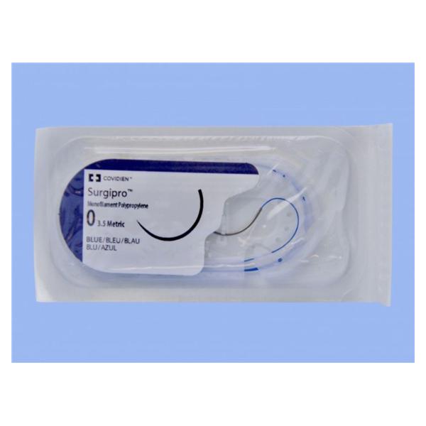 Medtronic MITG-Covidien Suture 0 Polypropylene Gs-22 Surgipro Blue 30" Monofilament 36/Ca - CP412