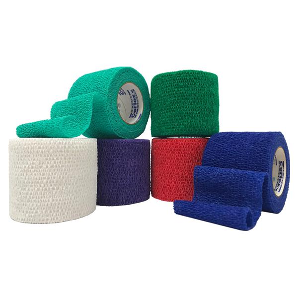 Andover Coated Products Bandage Coflex Nl Compression Elastic 1"X5Yd Lf Ns Cohesive Rainbow 30/Ca - 5100RB-030