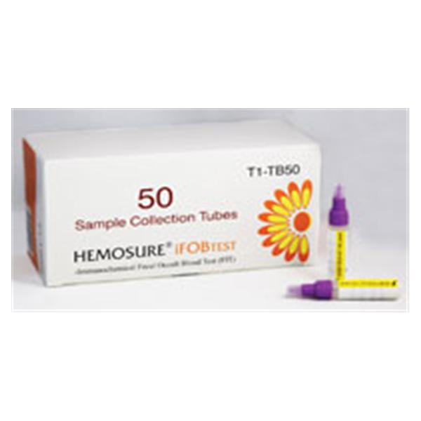 Hemosure Hemosure Ifob: Immunological Fecal Occult Blood Collection Tube 50/Bx - T1-TB50