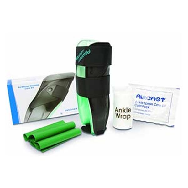DJO Care Kit Aircast Air-Stirrup Ankle Plastic White Size 9" Medium Universal Ea - 02EK