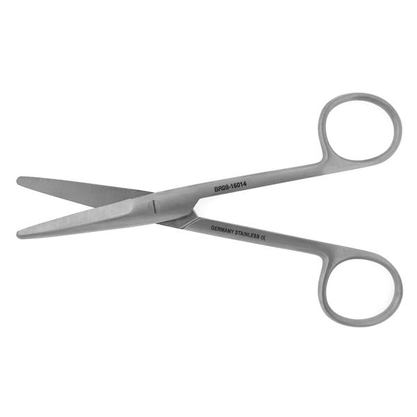 Hermann Medizentechnik Scissors Mayo 5-1/2" Straight Stainless Steel Ea - BR08-16014