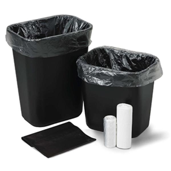Medegen Medical Products, Bag Trash 33Gal Hdpe 17Mics Star Seal 25/Roll 10 Rolls 33X40" White 250/Ca - RS334017W