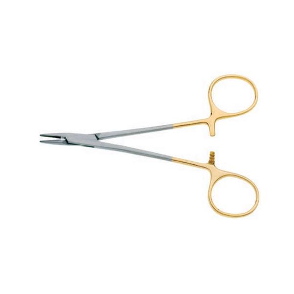 BR Surgical, Holder Needle Halsey 5-1/8" Tungsten Carbide Ea - BR24-13413