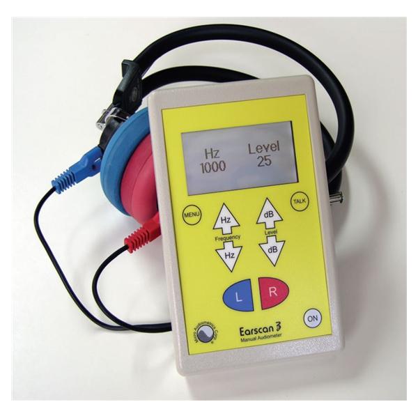 Micro Audiometers Corp Audiometer Manual Earscan 3 Ea - 6.001