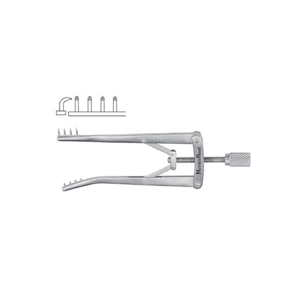 Miltex-Integra Retractor Alm Meister-Hand 3-7/8" 3" Spread 1/2" Deep Prong Stainless Steel Ea - MH11-13