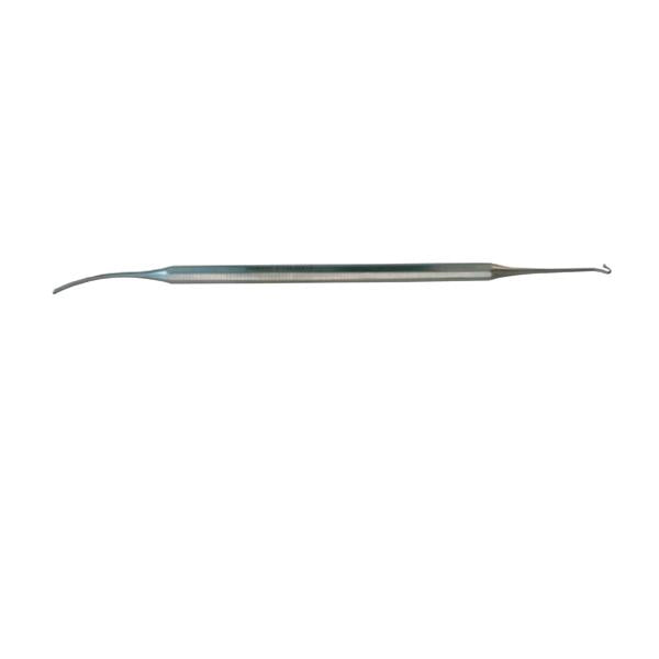 BR Surgical, Hook Phlebectomy Varady 7" Angled Hook Single Prong Stainless Steel Ea - BR20-55403
