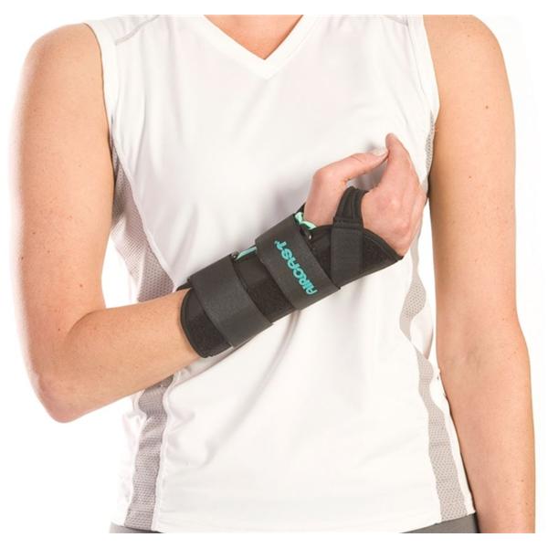 DJO Brace Support Aircast A2 Adult Wrist Black Size Large Left Ea - 05WLL