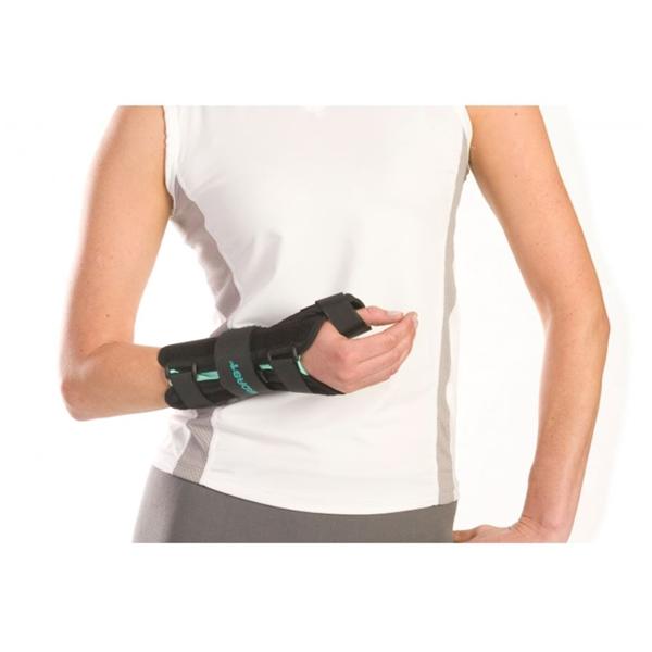 DJO Brace Support Aircast A2 Adult Wrist Black Size Small Right Ea - 05WTSR