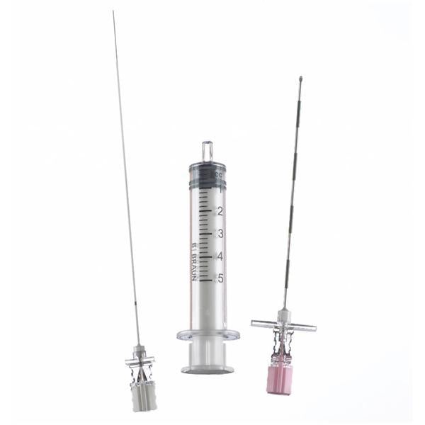B. Braun Medical Tray Epidural Spinal Espocan With Pencan 27Gx5" Needle/Syringe Lf Strl 12/Case - 333160