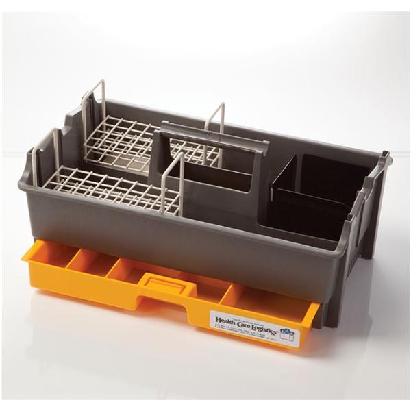 Health Care Logistics Specimen Caddy 14-1/2X5-5/8X9" Gray Ea - 5607