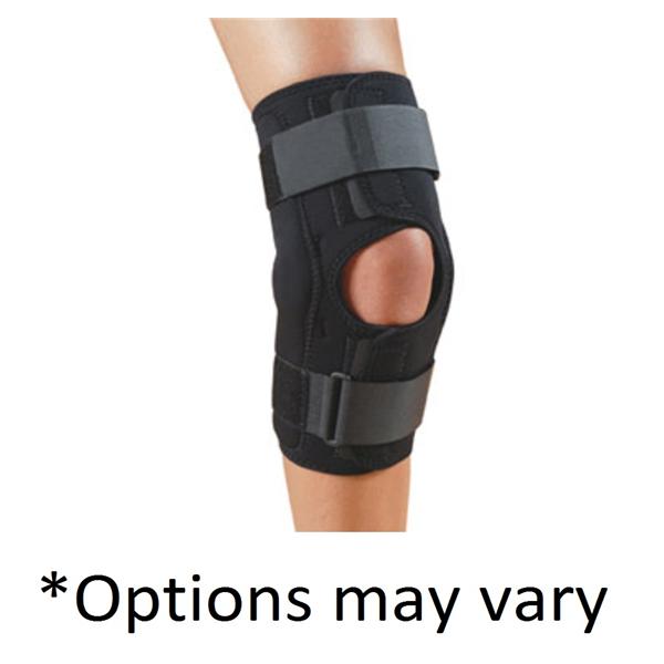 Hely & Weber Brace Orthosis Knapp Knee Kuhl Neoprene Black Size 12" 2X-Large Ea - 5656-BLK-XXL